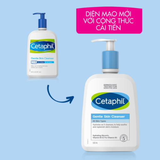 Sữa tắm Cetaphil Gentle Skin Cleanser