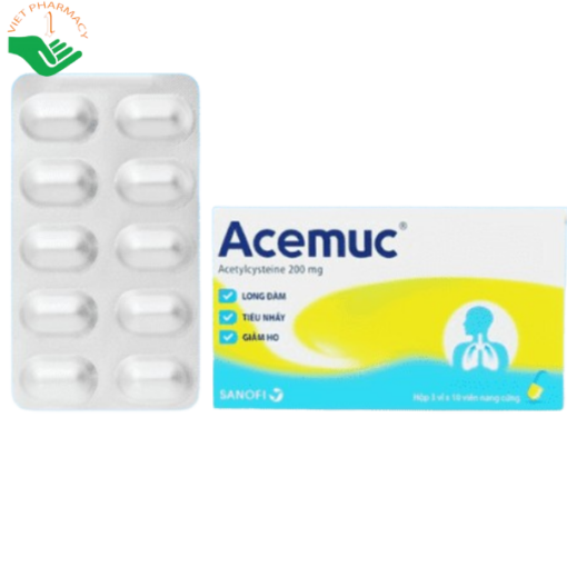 Thuốc Acemuc 200mg