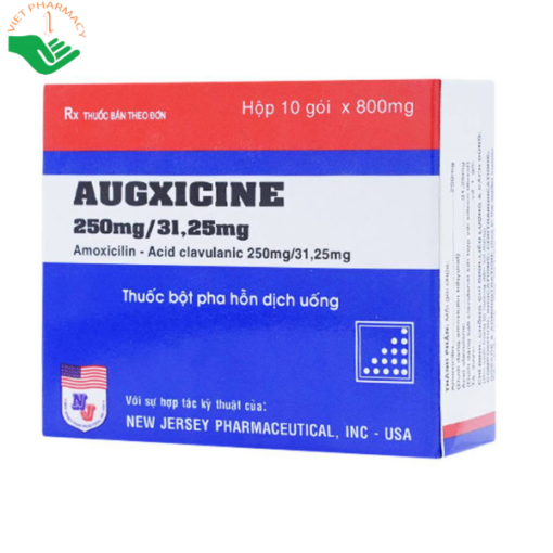 Thuốc Augxicine 250mg/ 31.25mg