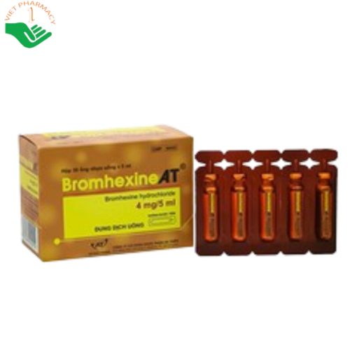 Thuốc Bromhexine 4mg 5ml