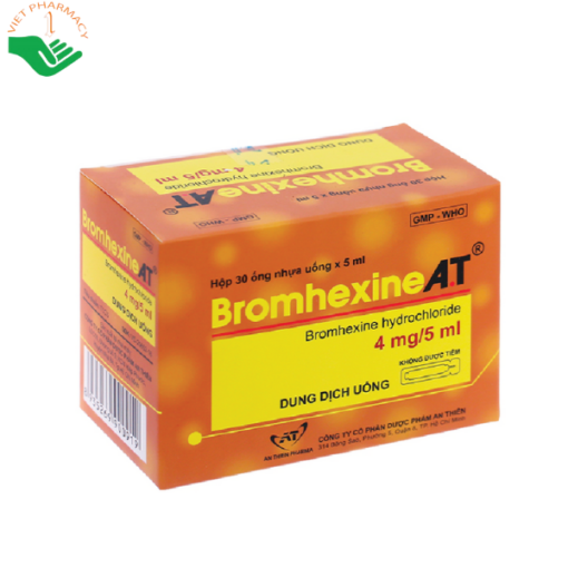 Thuốc Bromhexine 4mg 5ml