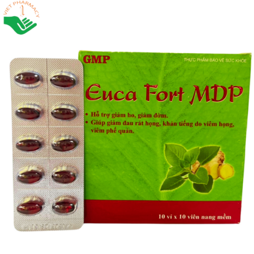 Viên uống EUCA FORT MDP dạng vỉ 100 viên