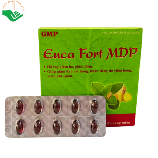 Viên uống EUCA FORT MDP dạng vỉ 100 viên