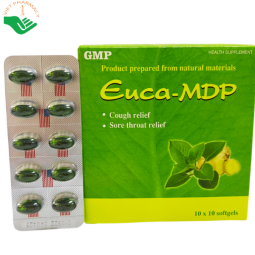 Viên uống EUCA MDP Mediphar USA - Vỉ 100 viên