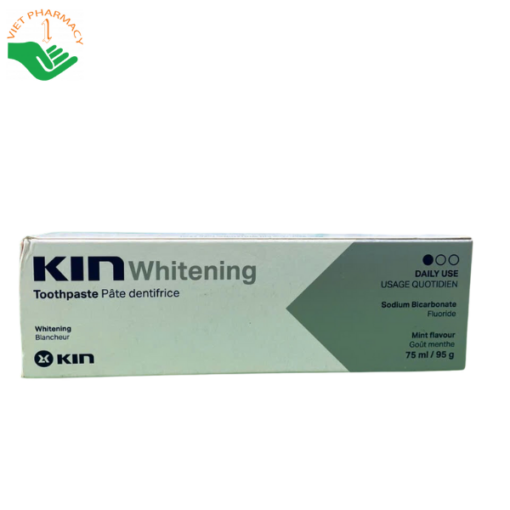 Kem đánh răng KIN WHITENING tuýp 75ml