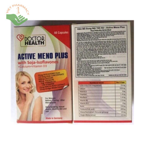 Cân bằng nội tiết nữ Doctor Health Active Meno Plus