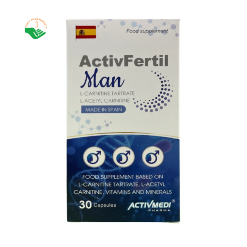 Viên uống tăng cường sinh lý nam ActivFertil Man