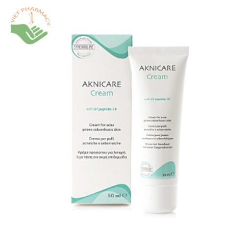 Aknicare Cream 50ml - Kem dưỡng giảm nhờn, hỗ trợ điều trị mụn