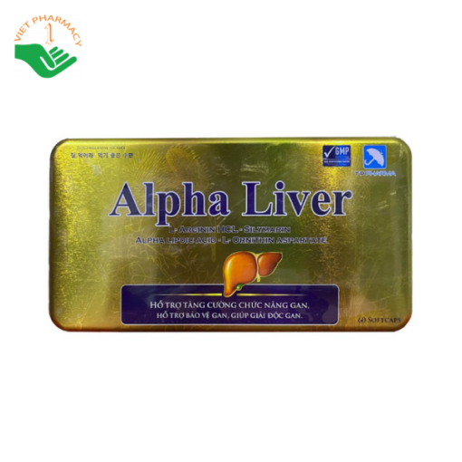 Viên uống hỗ trợ chức năng gan Alpha Liver