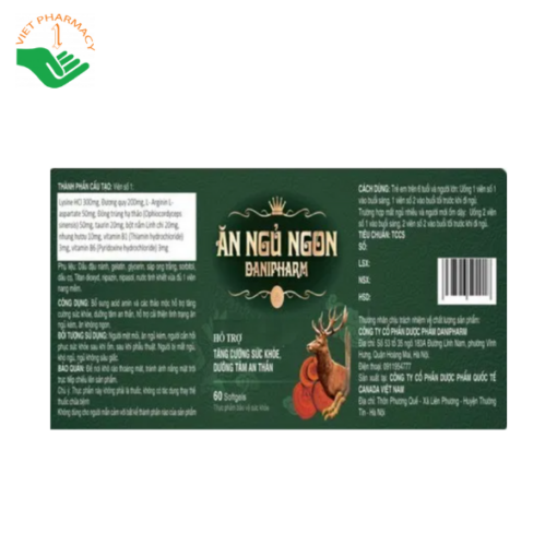 Ăn ngủ ngon Danipharm