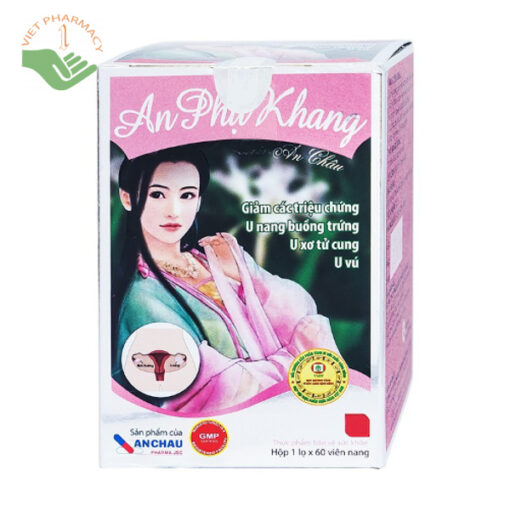 An Phụ Khang Plus An Châu - Hỗ trợ điều trị rối loạn kinh nguyệt, u xơ u nang