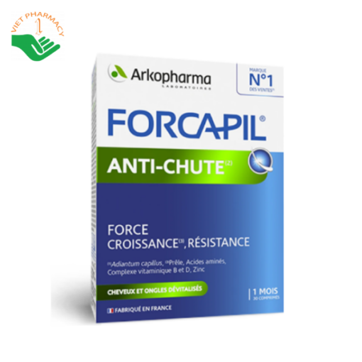 Viên Uống Chống Rụng Tóc Arkopharma Forcapil Anti Chute