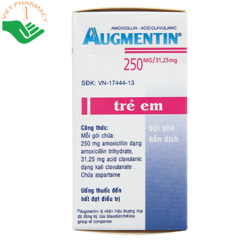 Augmentin 250mg/31.25mg GSK