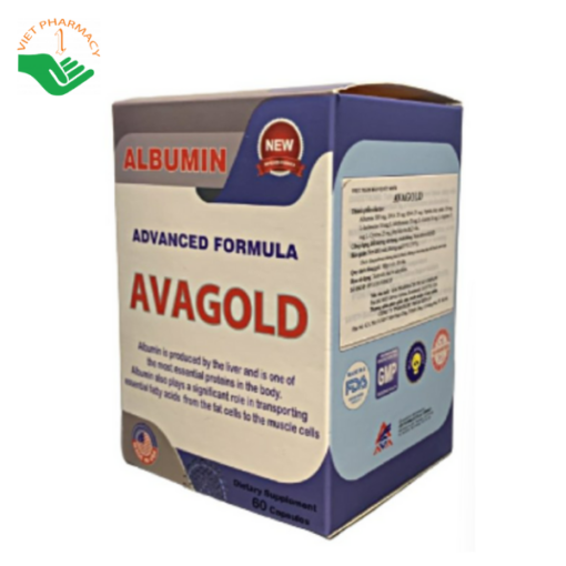 Viên uống Avagold - Tăng sức đề kháng, cung cấp Albumin