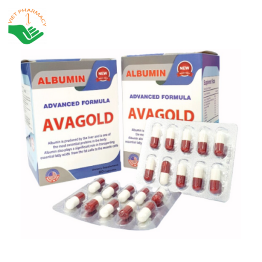 Viên uống Avagold - Tăng sức đề kháng, cung cấp Albumin