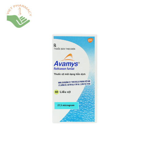 Avamys Fluticasone furoate 27.5Mcg 60 sprays