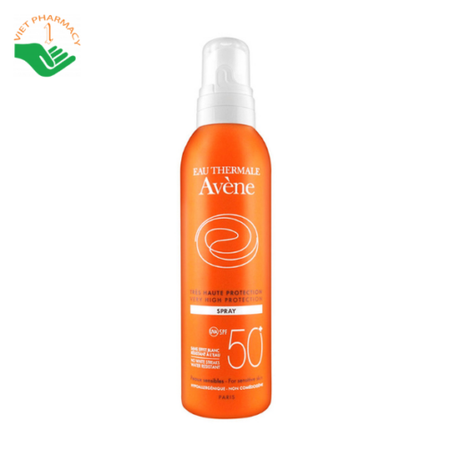 Xịt chống nắng bảo vệ tối đa Avene Very High Protection Spray Very Water Resistant SPF 50+