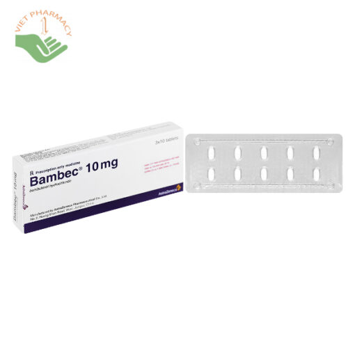 Bambec 10 mg hen phế quản, viêm phế quản mãn tính