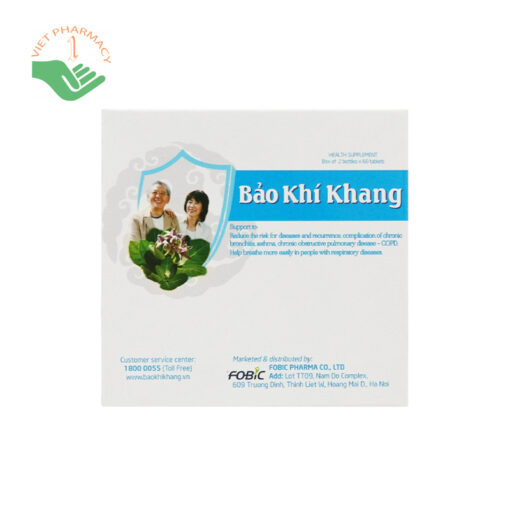 Bảo Khí Khang (2 lọ × 60 viên nén)