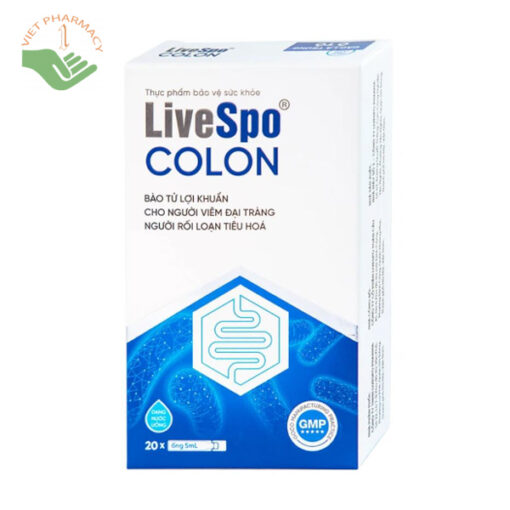 Bào tử lợi khuẩn LiveSpo Colon cho người rối loạn tiêu hóa