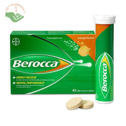 Berocca Performance Orange - Viên sủi bổ sung vitamin C