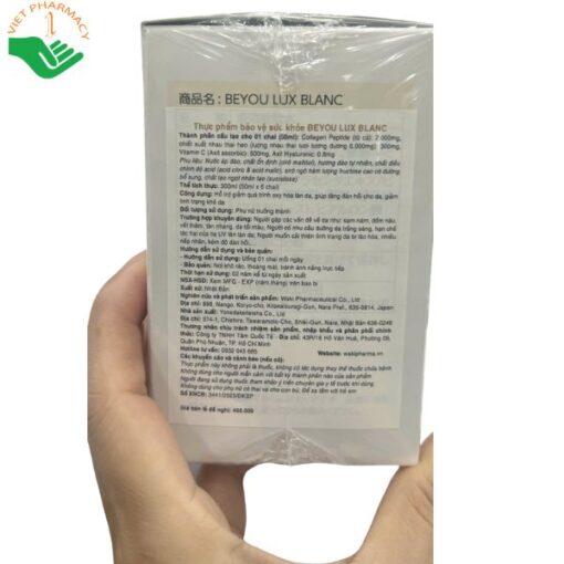 Thực phẩm bảo vệ sức khỏe BEYOU LUX BLANC