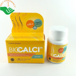 BioCalci 72 bổ sung Canxi, Vitamin D3 giúp xương chắc khỏe