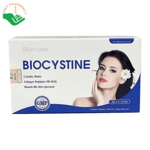 Biocystine hỗ trợ ngăn ngừa lão hóa da