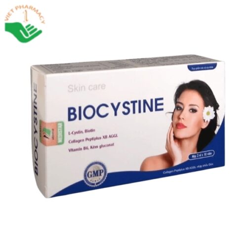 Biocystine hỗ trợ ngăn ngừa lão hóa da