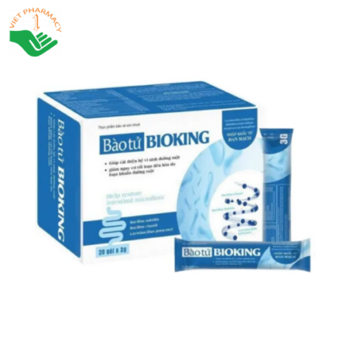 Bào tử Bioking - cải thiện hệ vi sinh đường ruột, giảm rối loạn tiêu hóa