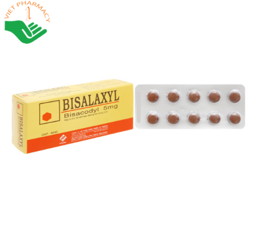 Bisalaxyl 5mg trị táo bón