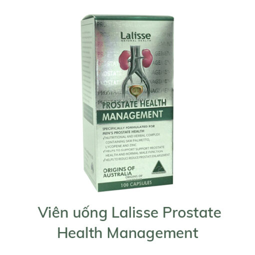 Bộ đôi viên uống hỗ trợ tiểu đêm Menpro và Lalisse Prostate Health Management