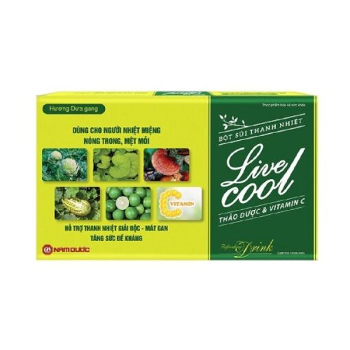 Bột sủi thanh nhiệt Livecool (Hương dưa gang)