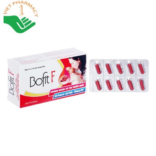 Viên uống Bofit F trị thiếu máu do thiếu sắt