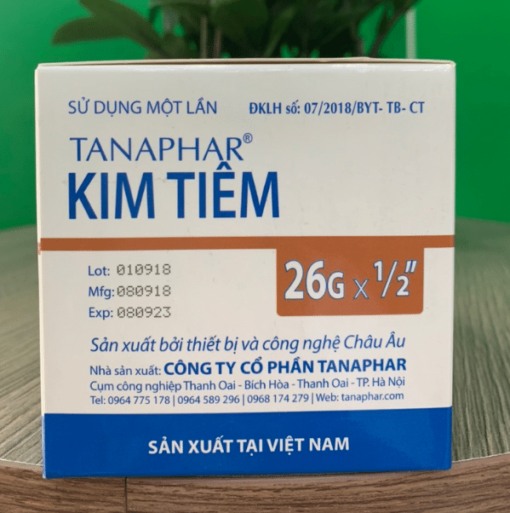 Bơm tiêm sử dụng một lần Tanaphar