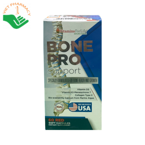 Bone Pro Support - Hỗ trợ tăng chiều cao cho trẻ, chắc xương