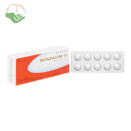 Bonzacim 10 làm giảm cholesterol toàn phần