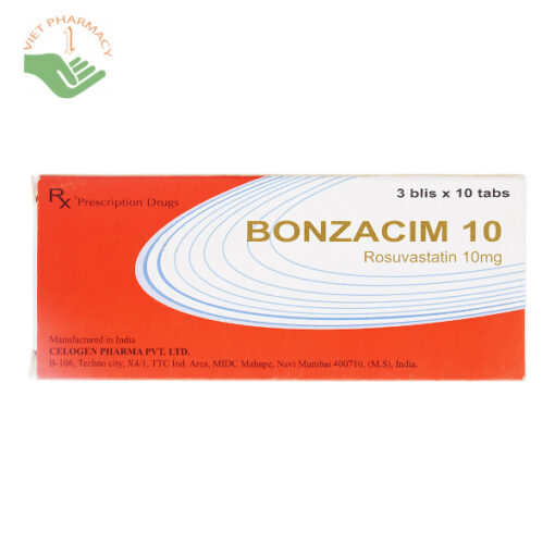 Bonzacim 10 làm giảm cholesterol toàn phần