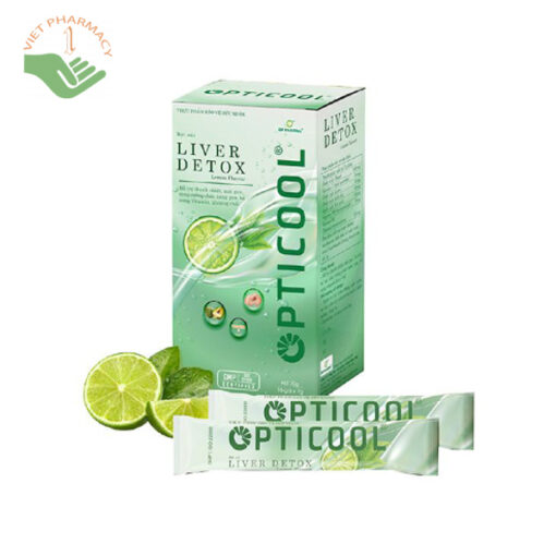 Bột sủi thanh nhiệt Liver Detox Opticool (Vị chanh)