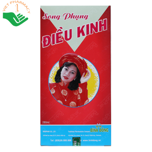 Cao lỏng Song Phụng Điều Kinh Bình Đông giúp điều hòa kinh nguyệt