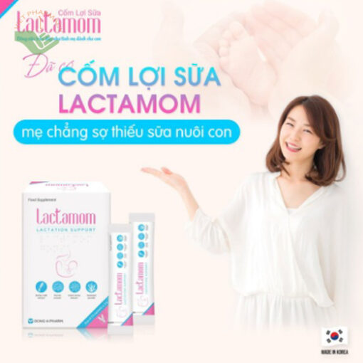 Cốm tăng tiết sữa Lactamom