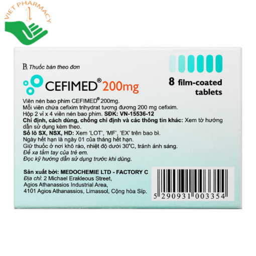 Cefimed 200mg (Cefixime 200)