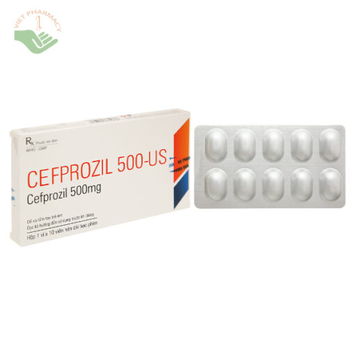 Thuốc Cefprozil 500mg trị nhiễm khuẩn