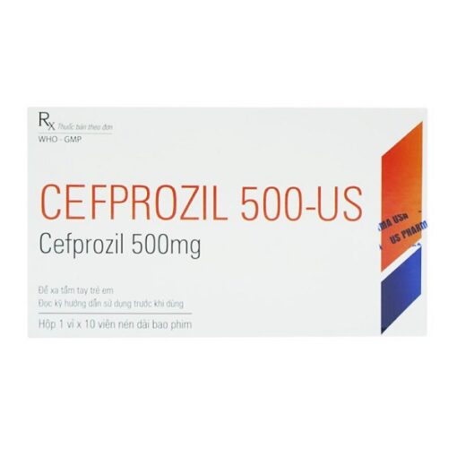 Thuốc Cefprozil 500mg trị nhiễm khuẩn