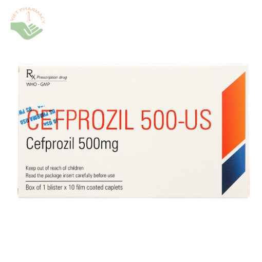 Thuốc Cefprozil 500mg trị nhiễm khuẩn