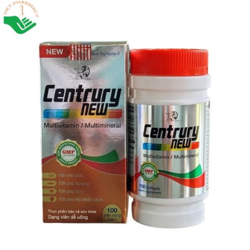 Centrury New bổ sung vitamin và khoáng chất