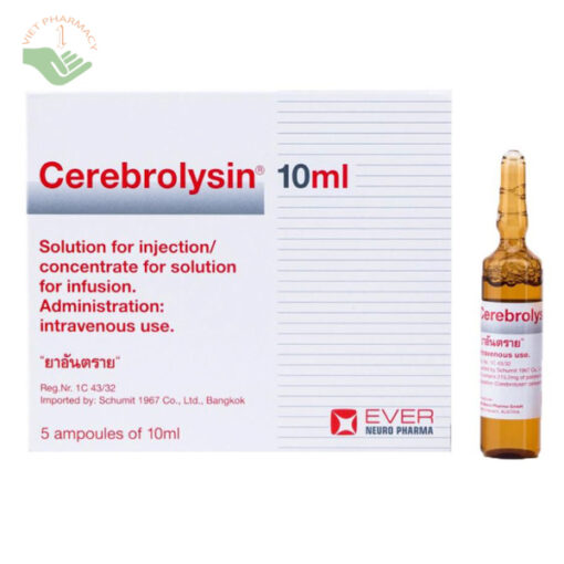 Cerebrolysin 10ml điều trị thiếu máu não