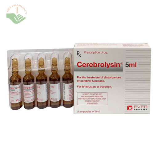 Cerebrolysin 10ml điều trị thiếu máu não