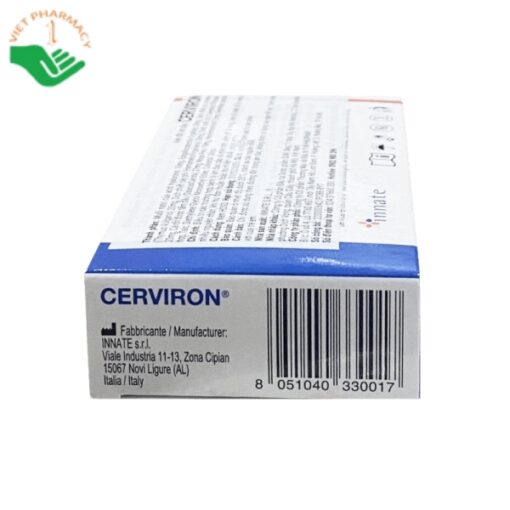 Cerviron hỗ trợ điều trị viêm nhiễm phụ khoa