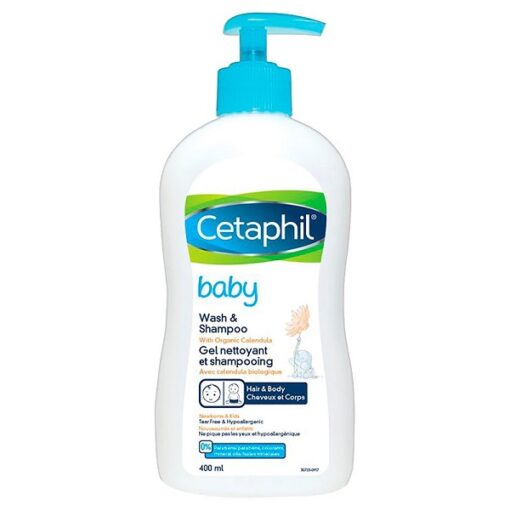 Cetaphil baby wash & shampoo with Organic Calendula